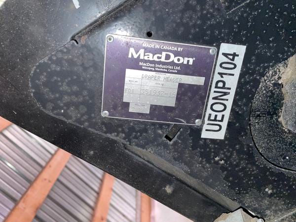 2019 MacDon FD140