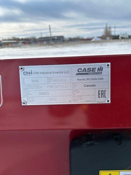 2019 Case IH 3016