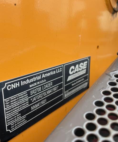 2022 Case Construction SR270B