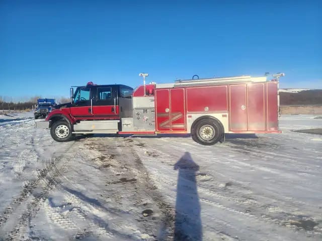 2006 International WORKSTAR 7400 S/A PUMPER FIRE TRUCK