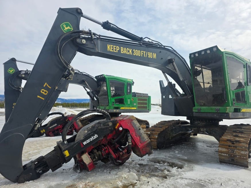 2018 John Deere 2154G Waratah 622C Processor