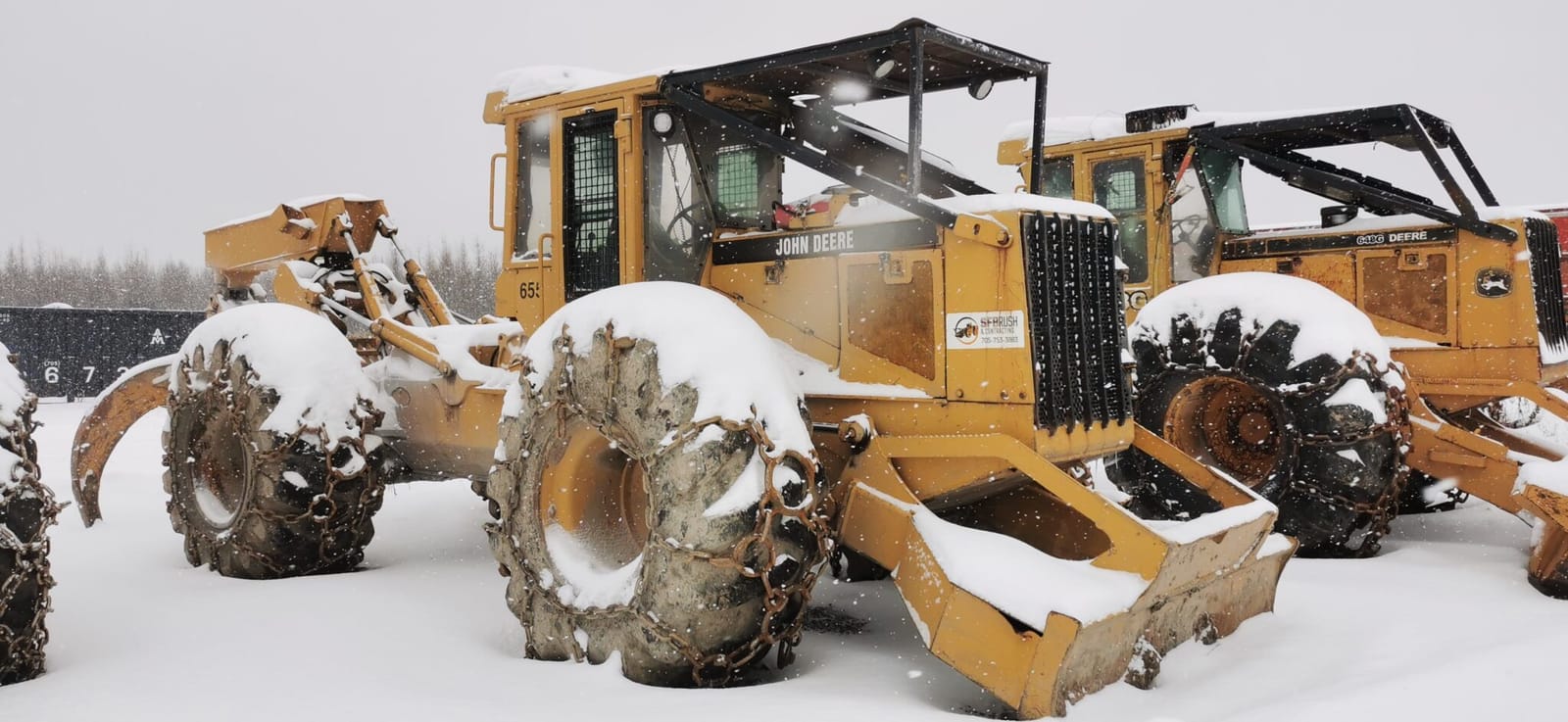 1996 John Deere 648G Grapple/Winch Skidder