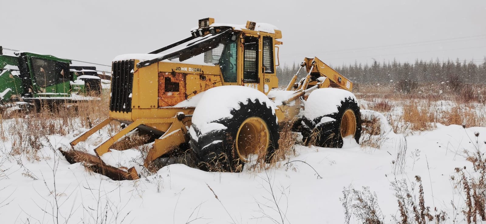 1997 John Deere 748G Grapple Skidder