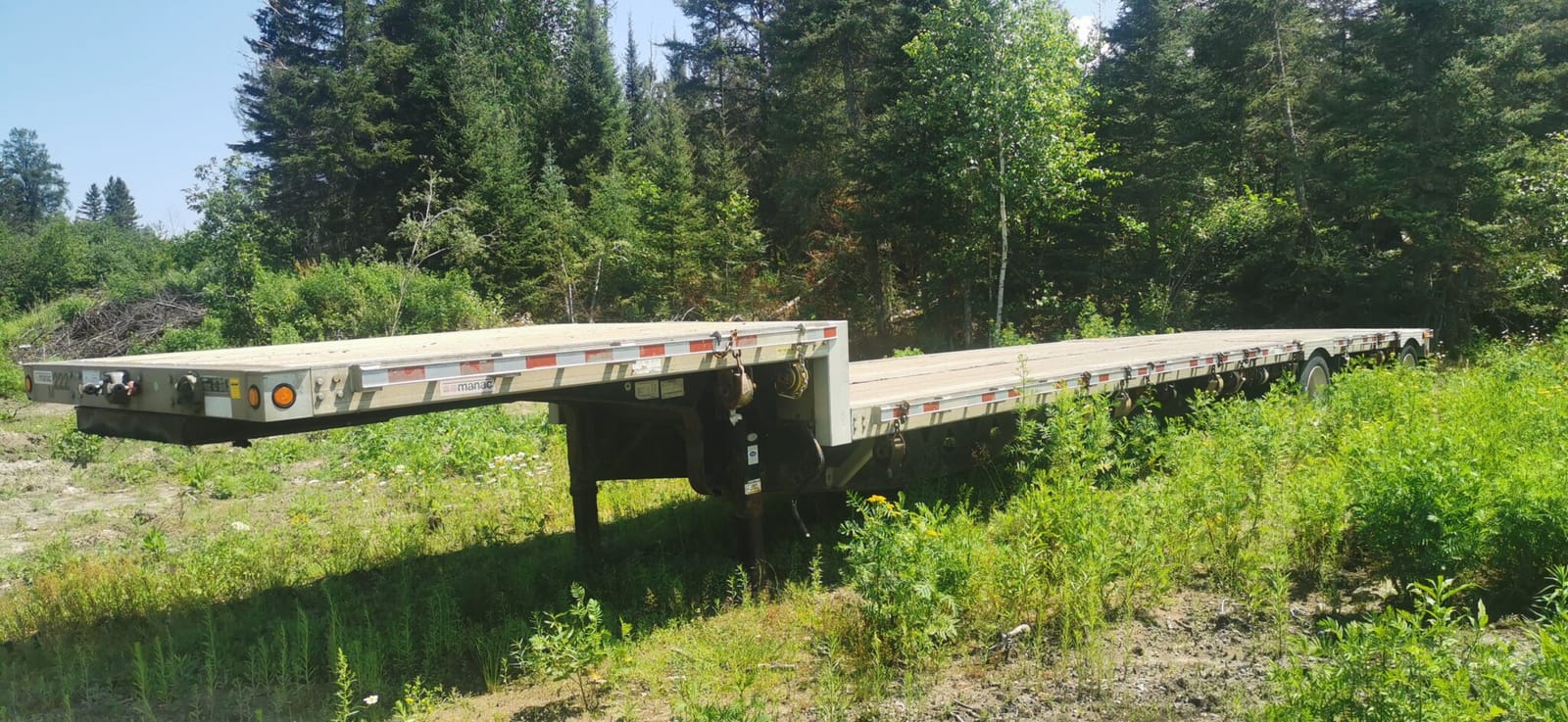 2004 Manac Step Deck Tandem Axle