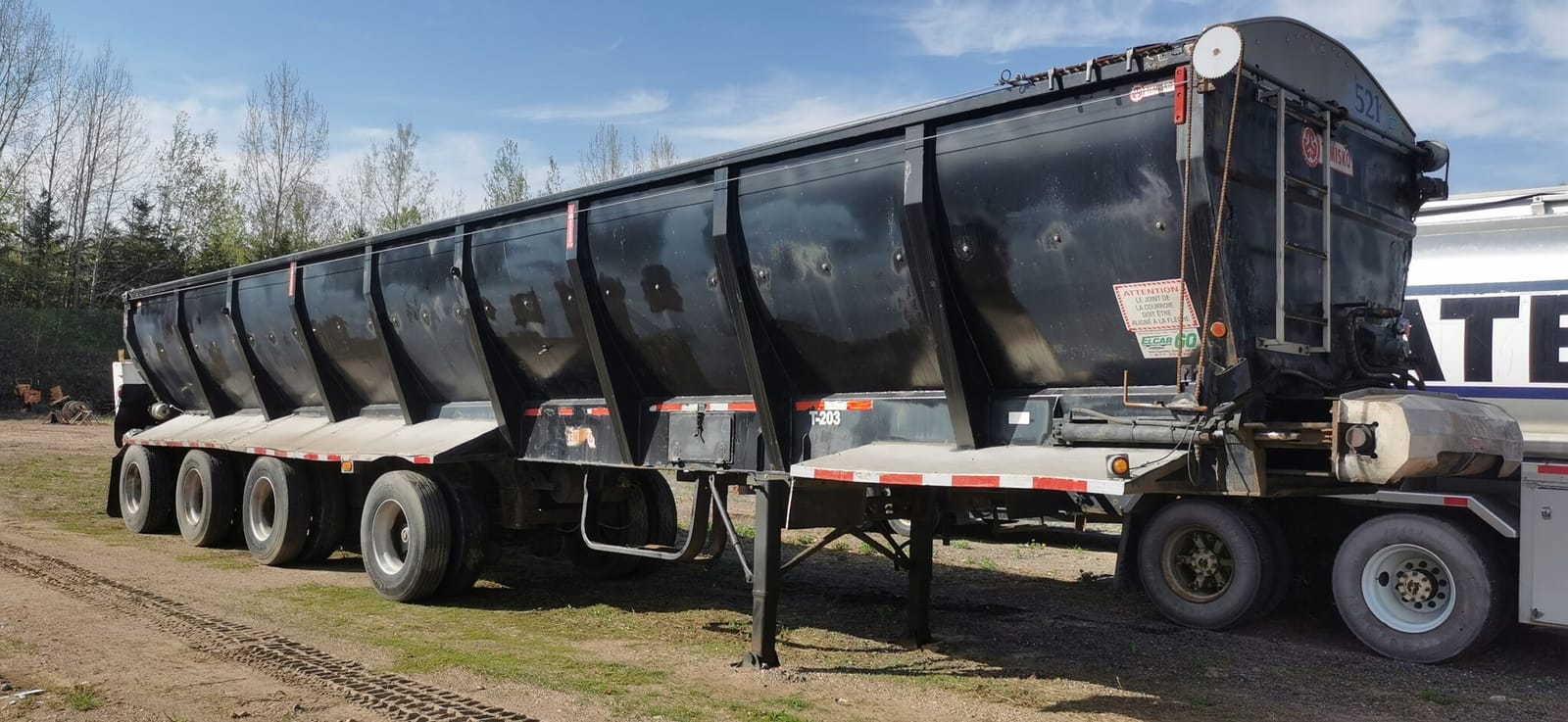 2008 Temisko 4 Axle Live Bottom