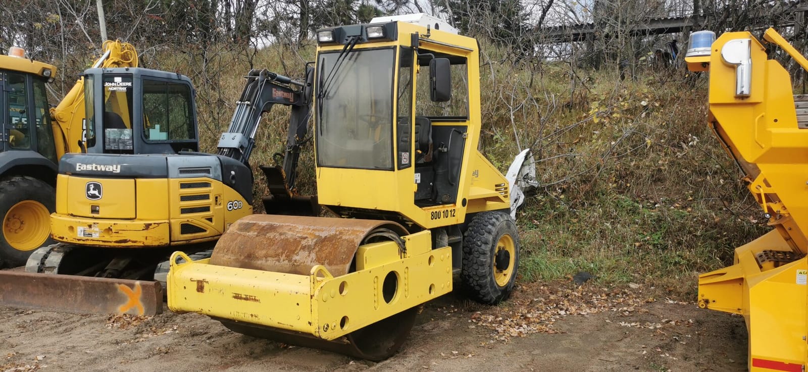 2012 Bomag BW145D-40 56″ Smooth Drum Compactor