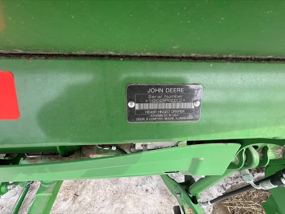 2024 John Deere HD45R
                                price reduced