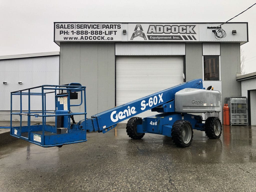2013 Genie S-60 X Telescopic Boom Lift