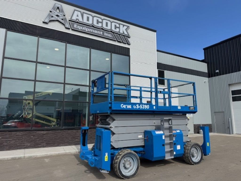 2012 Genie GS-5390RT Rough Terrain Scissor Lift