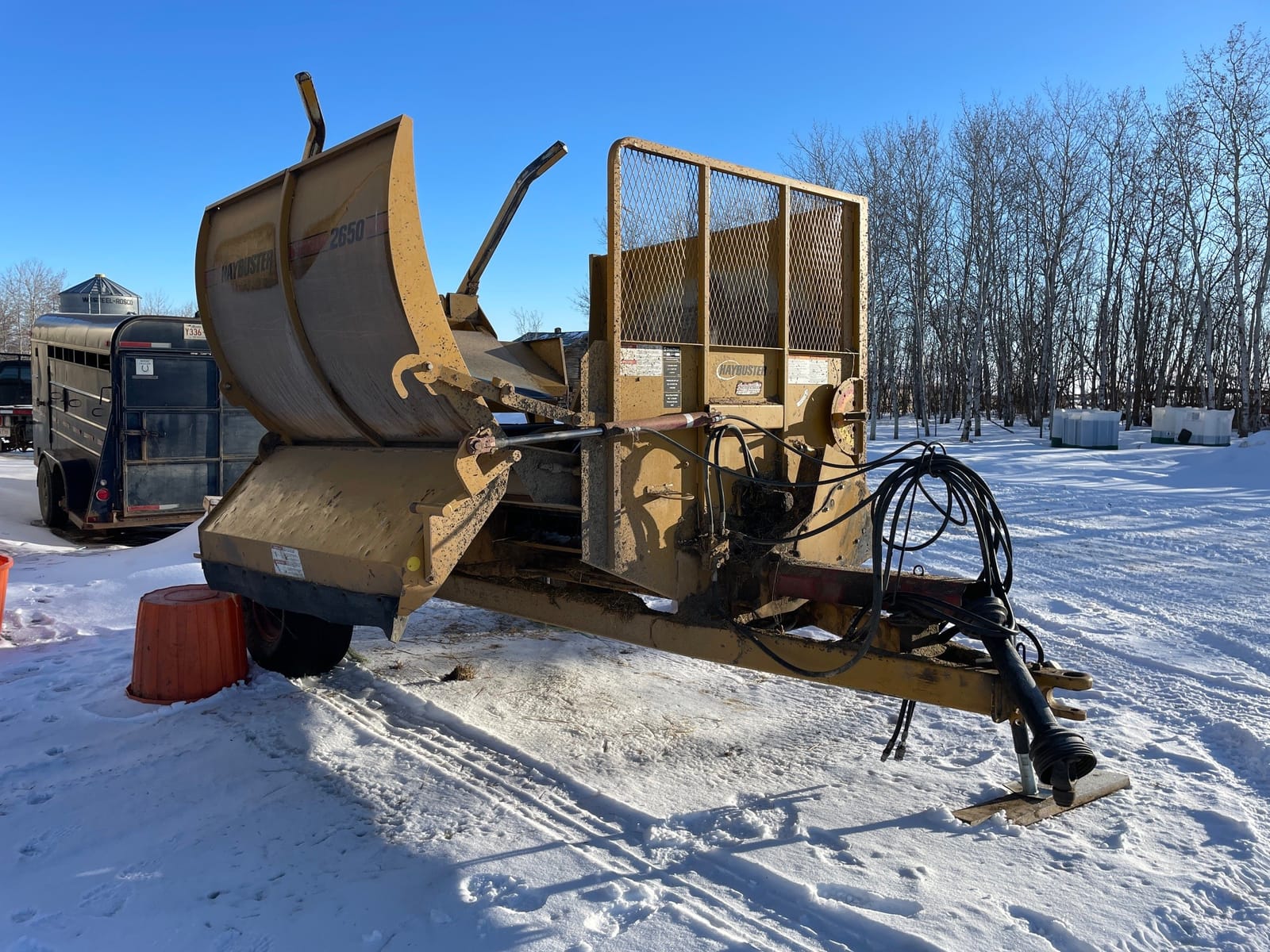 2007 Haybuster 2650 Bale Processor