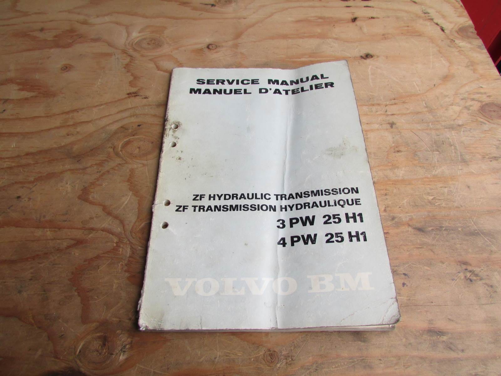 Volvo BM ZF Hydraulic Transmission Service  Manual