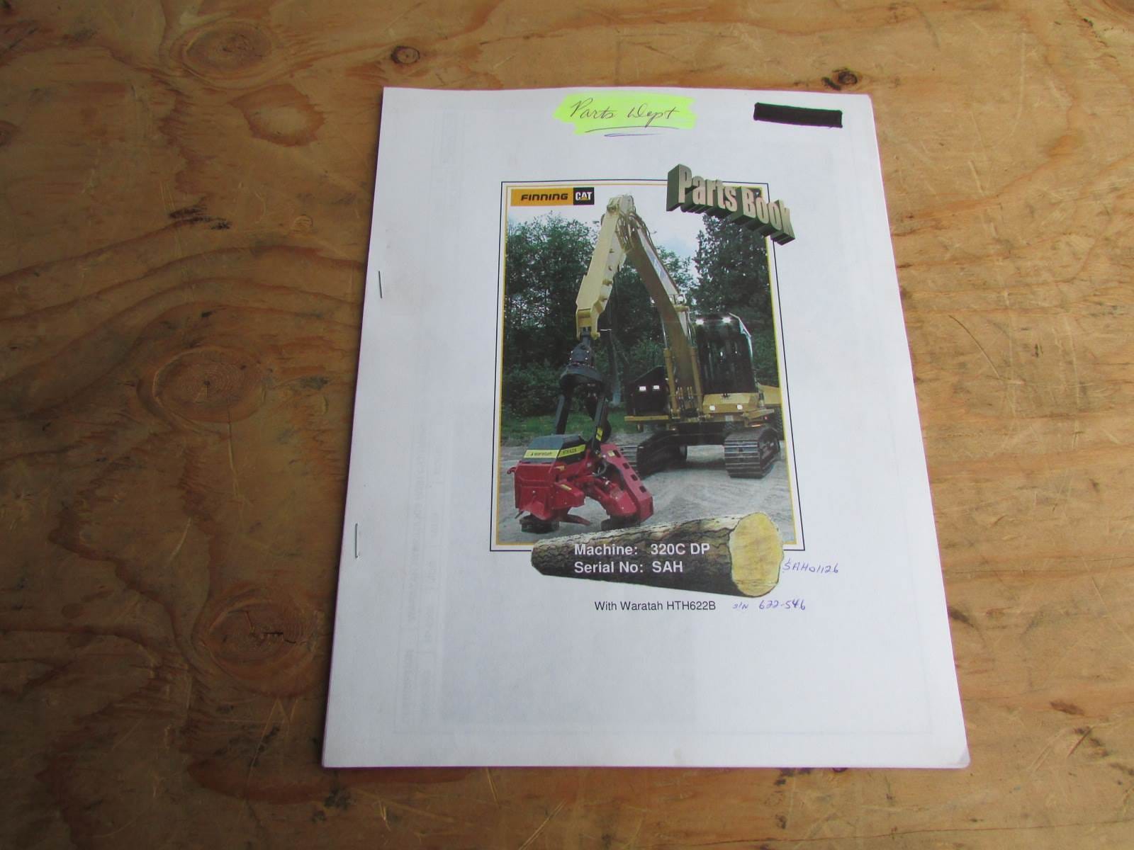 Finning Cat 320C DP Parts Book