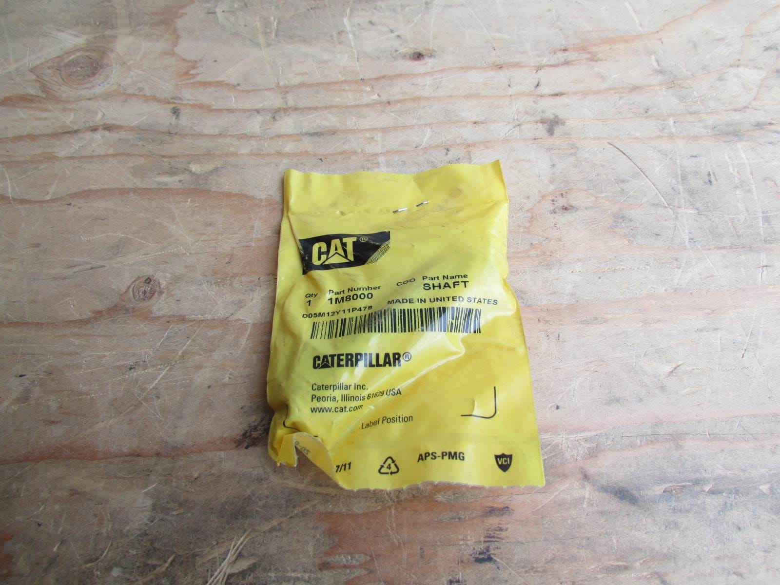 Caterpillar 1M8000 Shaft