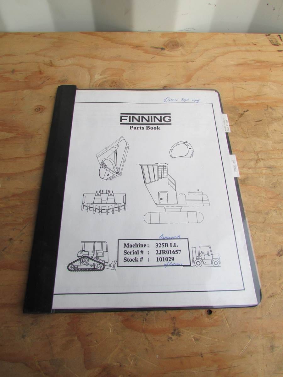 Finning Cat 325B LL Parts Book