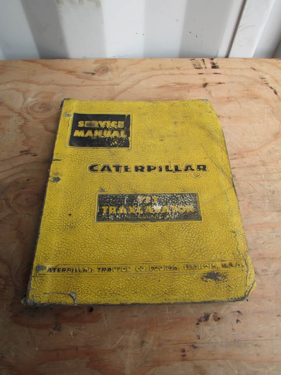 Caterpillar 977 Traxcavator Service Manual