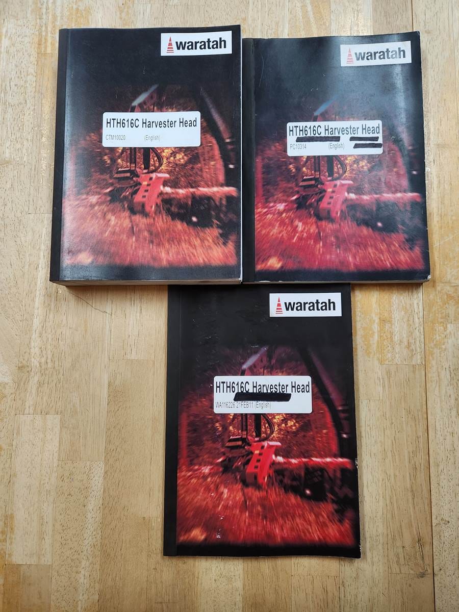 Waratah HTH616C Manuals
