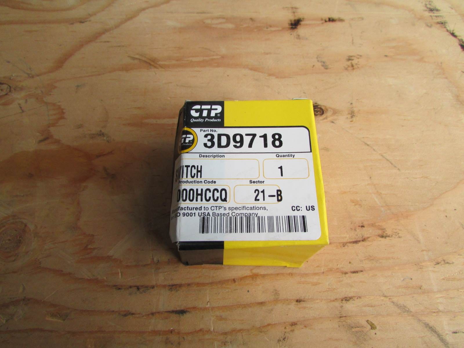 CTP 3D9718 Switch