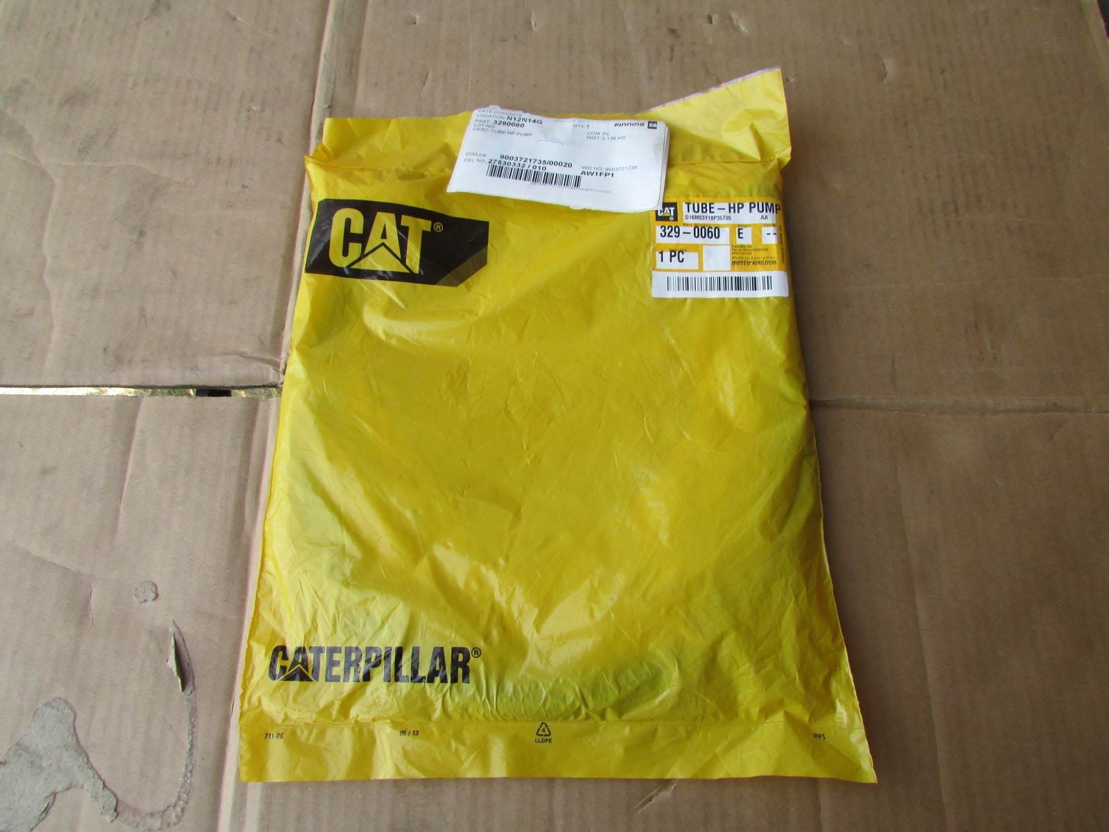 Caterpillar 329-0060 Tube Hp Pump