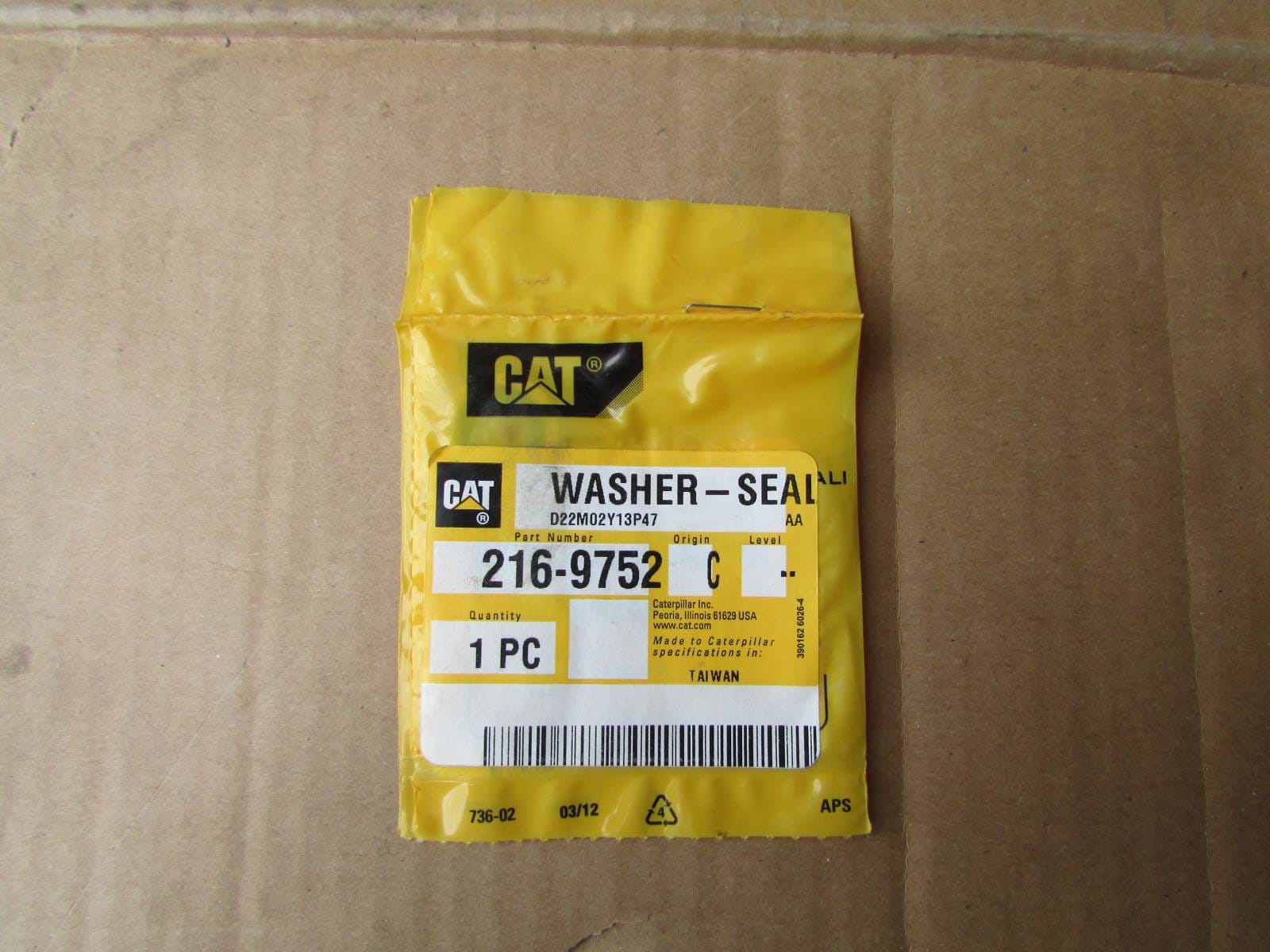 Caterpillar 216-9752 Washer Seal