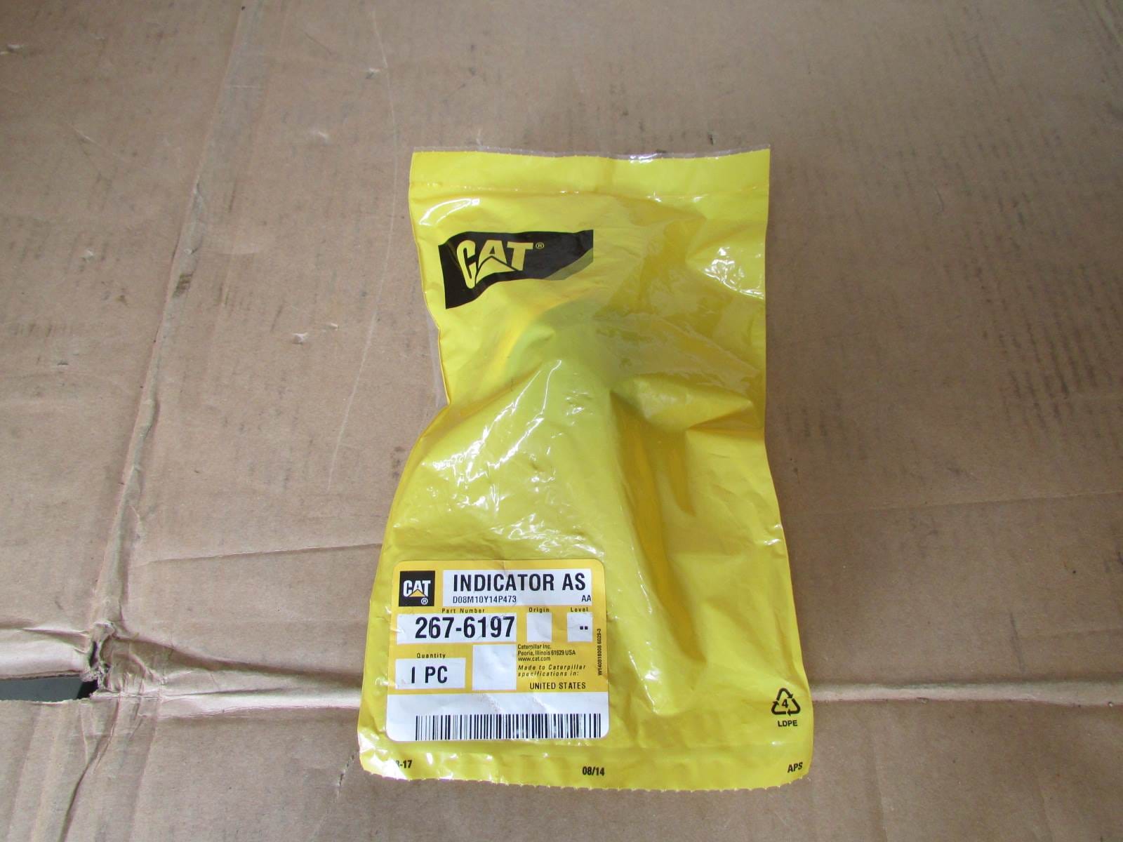 Caterpillar 267-6197 Indicator Air