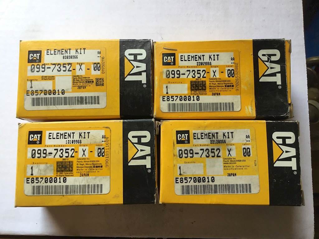 New Oem Cat Element Kit 099-7352 For  E120B E200B E300B EL240B E70B EL240C E110B E240B EL200B EL300B E240C