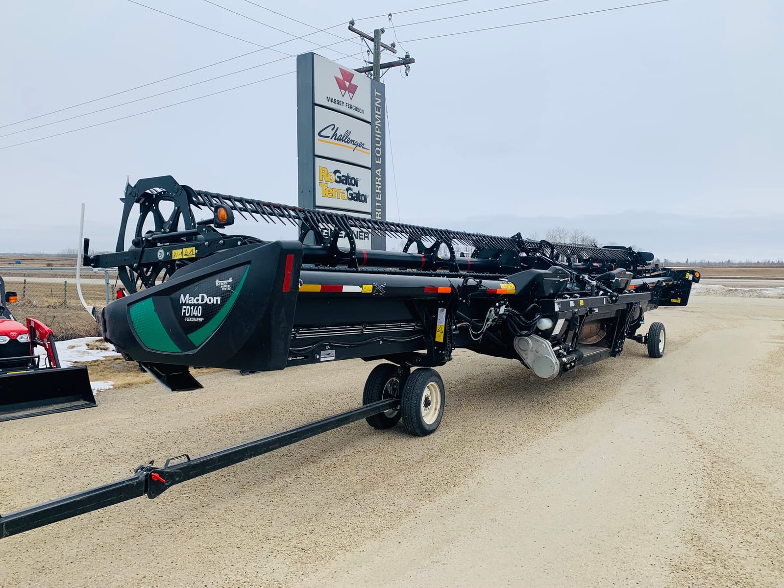 2018 MacDon FD140 Header Flex