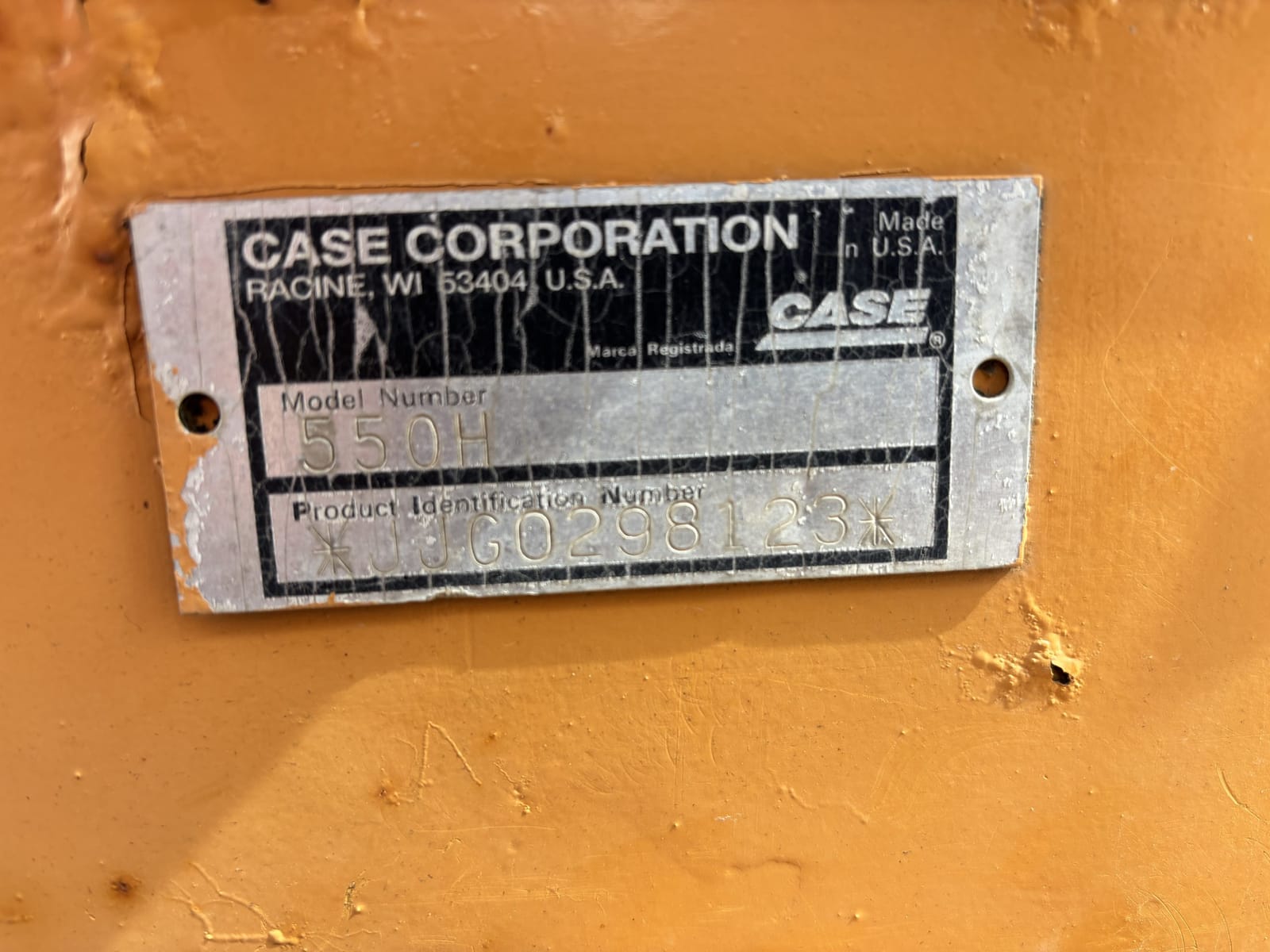 CASE 550H