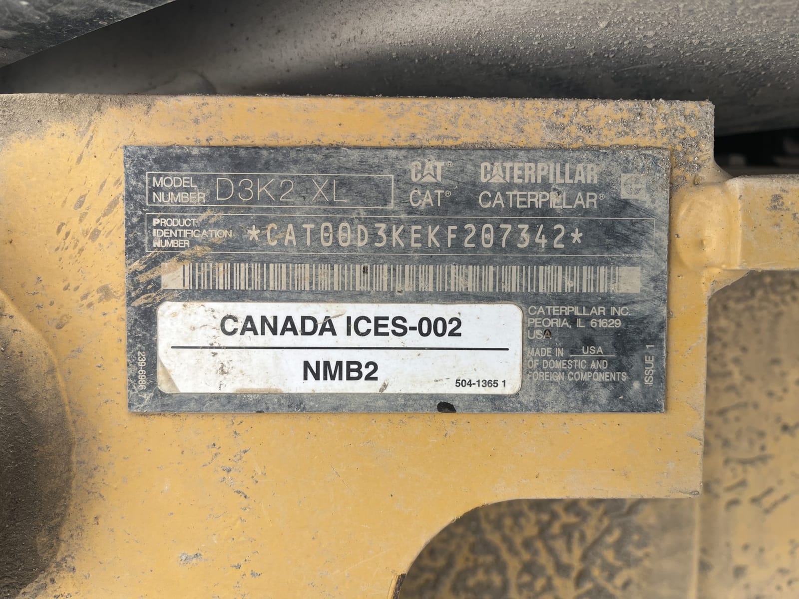 CATERPILLAR D3K2