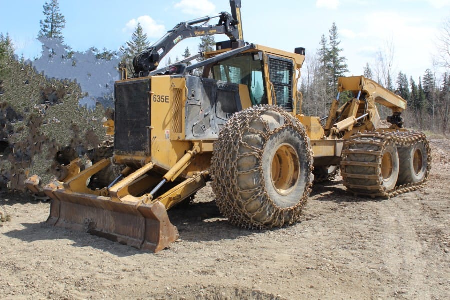 2016 Tigercat 635E Skidder