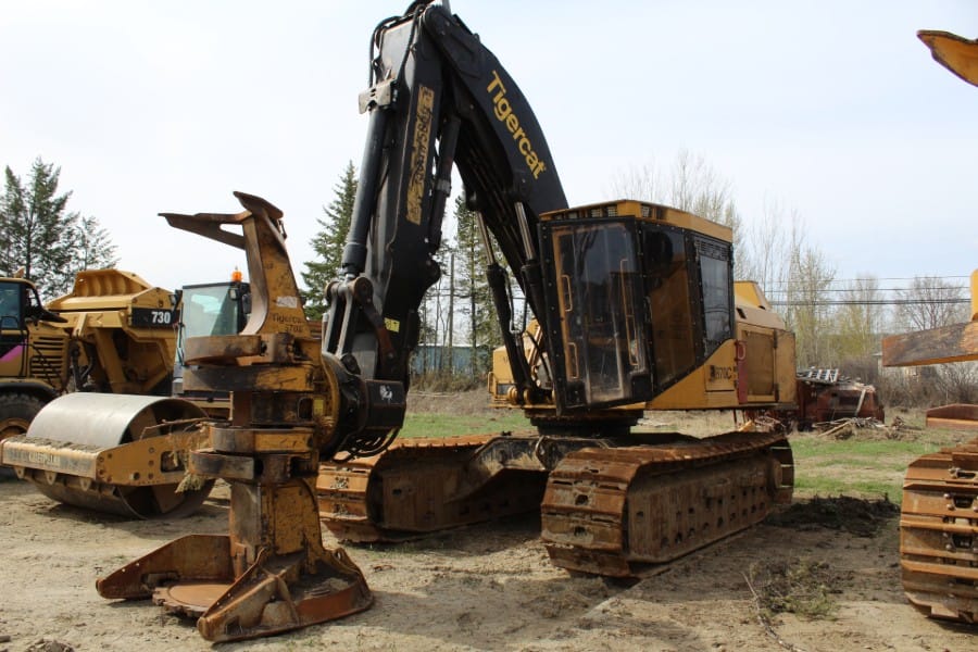 2015 Tigercat 870C Feller Buncher
