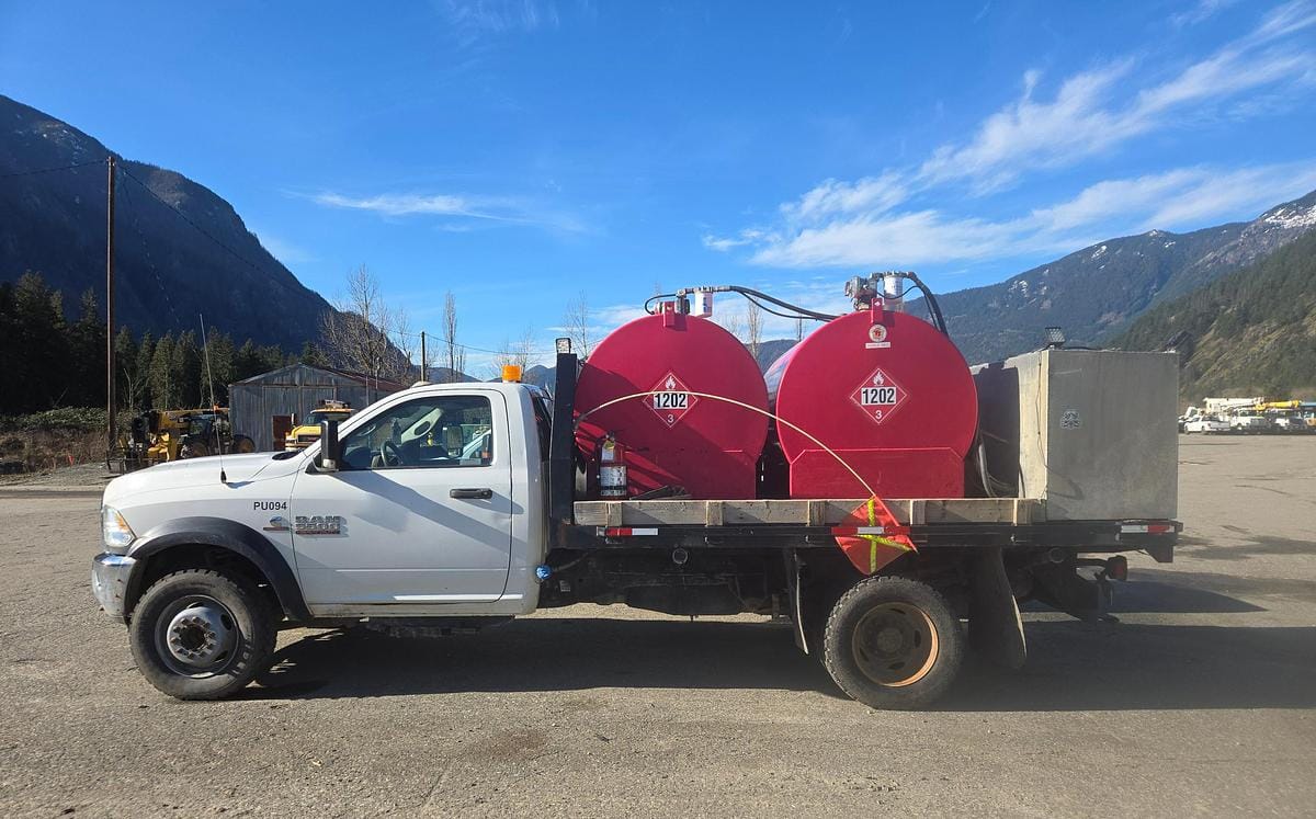 2017 Dodge Ram 5500 Fuel and Lube Truck