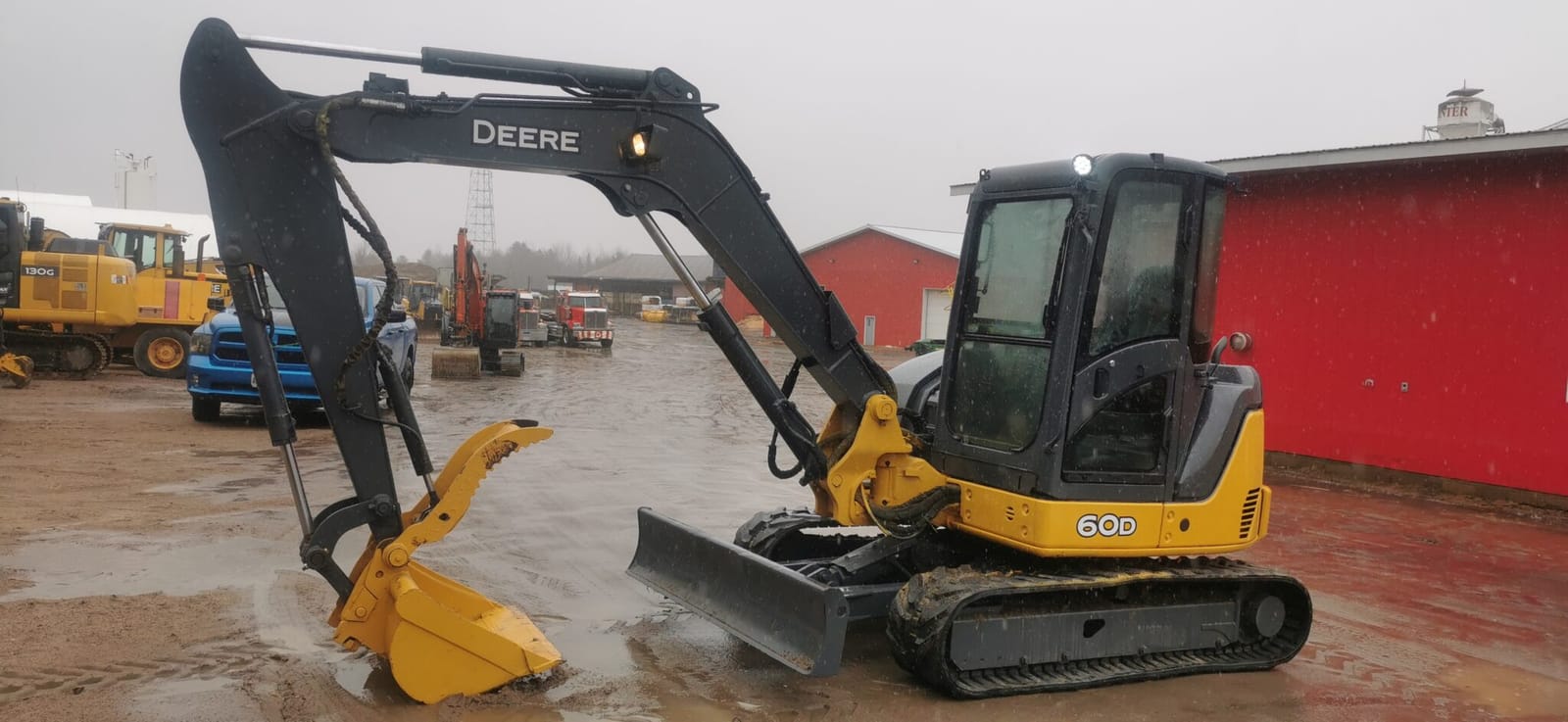 2014 John Deere 60D Midi Excavator