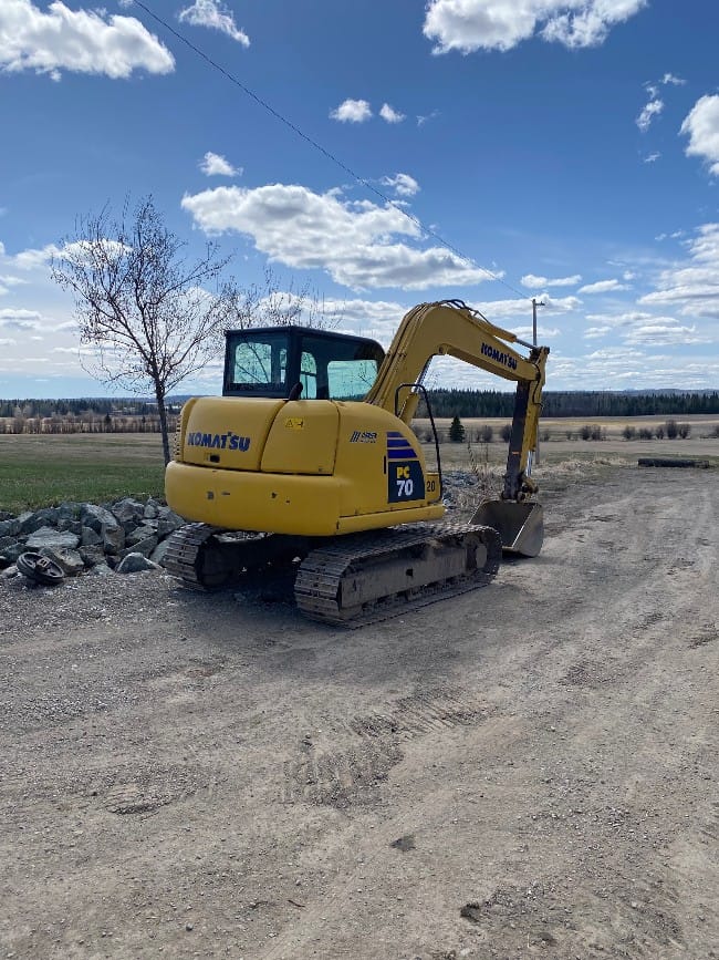 2012 Komatsu PC70 Mini Excavator