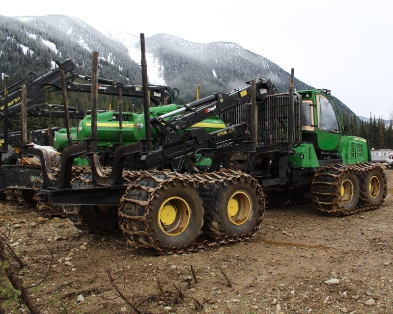 2017 John Deere 1910E Forwarder