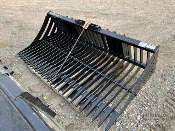 VIRNIG 78" SKID STEER SKELETON BUCKET. FOR SALE OR RENT.