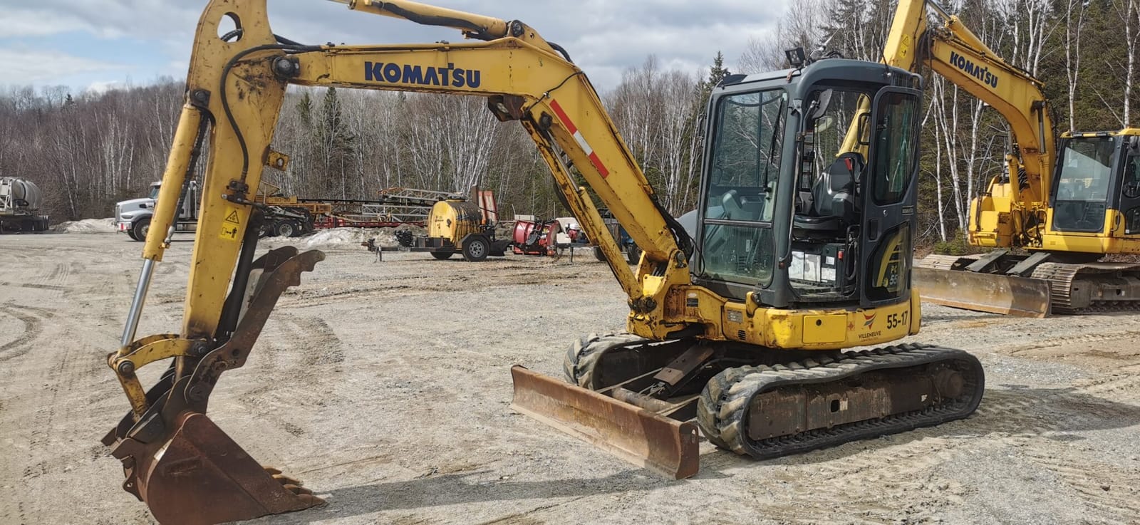 2017 Komatsu PC55-5 Midi Excavator