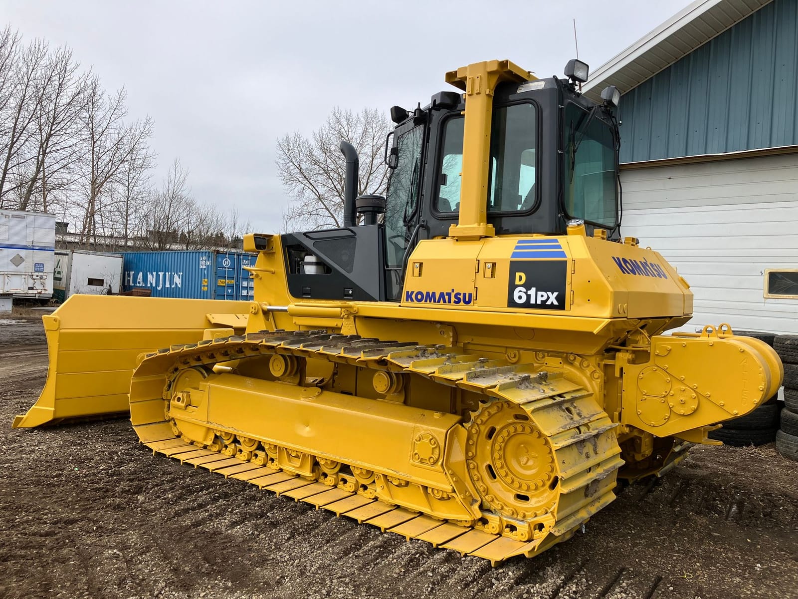 2007 Komatsu D61 LGP Crawler Tractor c/w Winch