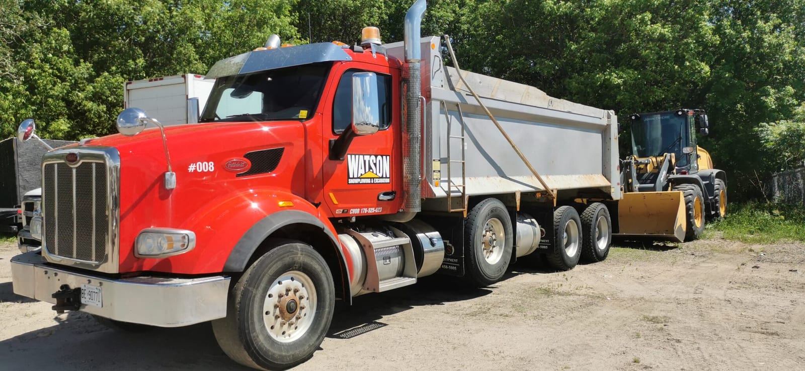 2020 Peterbilt 567 Tri Axle Dump Truck