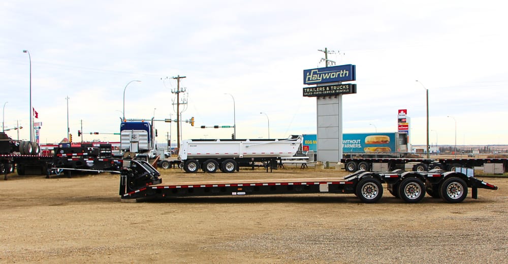 2027 Centerline Shallow Drop 55T Hydraulic Neck Lowbed
