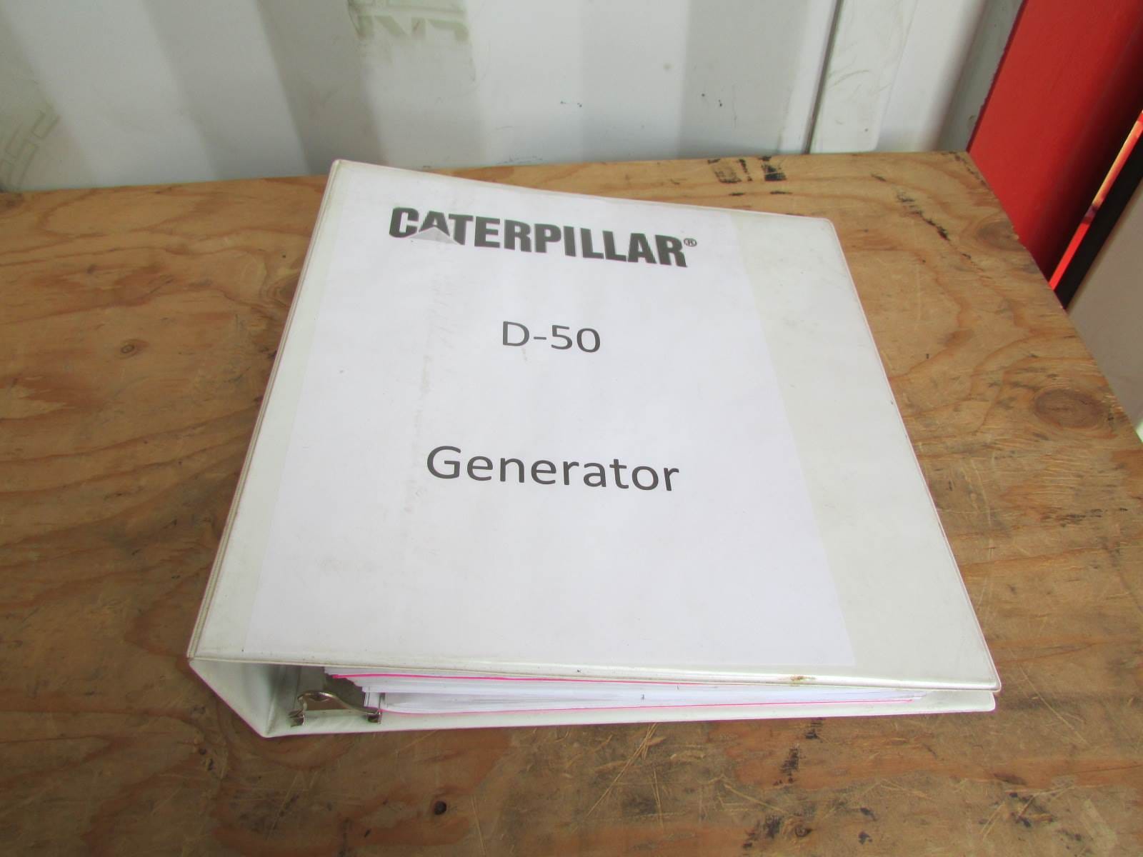 Caterpillar D50 Generator Maintenance Manual