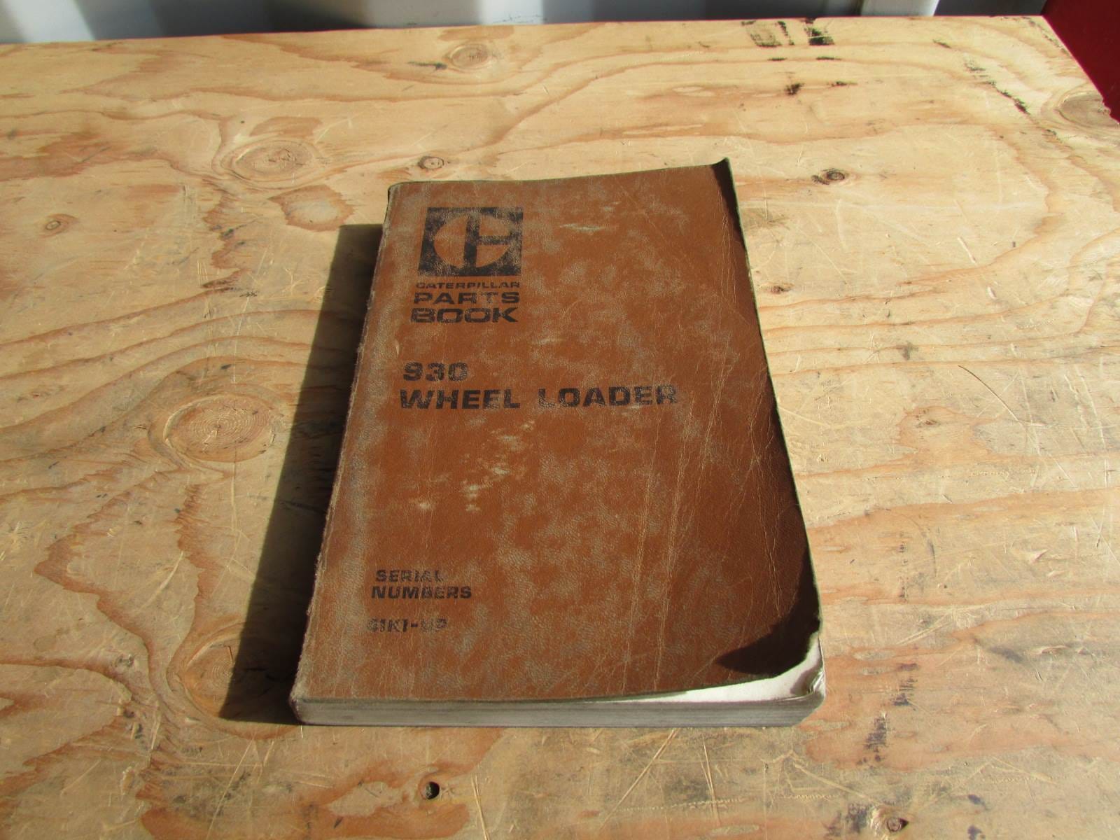 Caterpillar 930 Parts Book