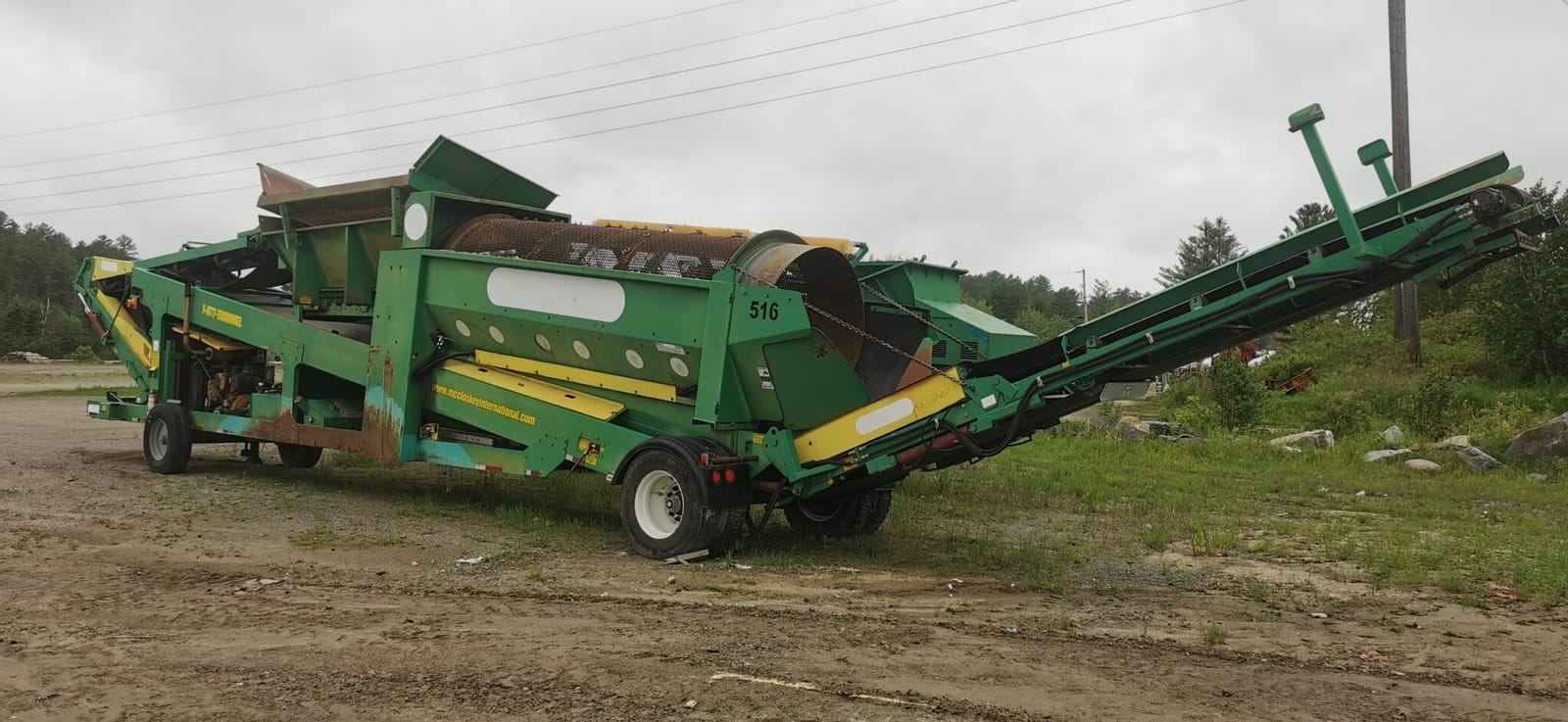 2010 McClosky 516 Trommel Screening Plant