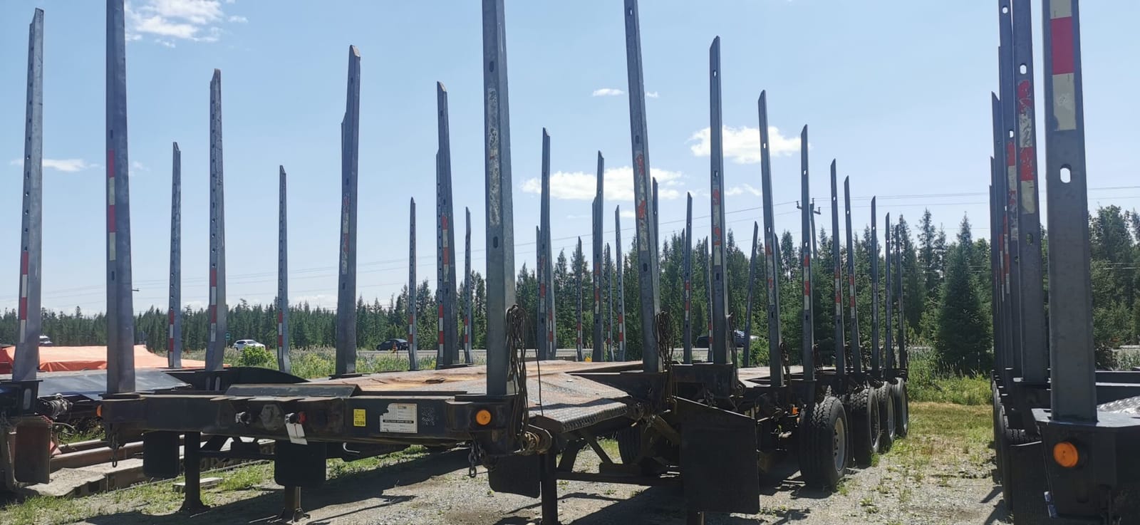 2014 Manac 48′ Log Trailer 4 Axle