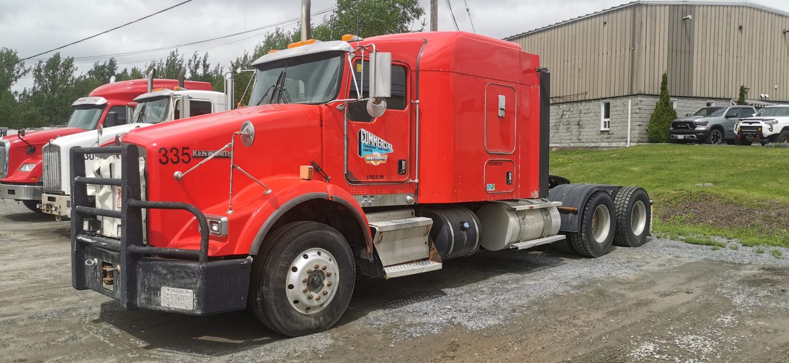 2018 Kenworth T800 Tandem Axle Heavy Spec