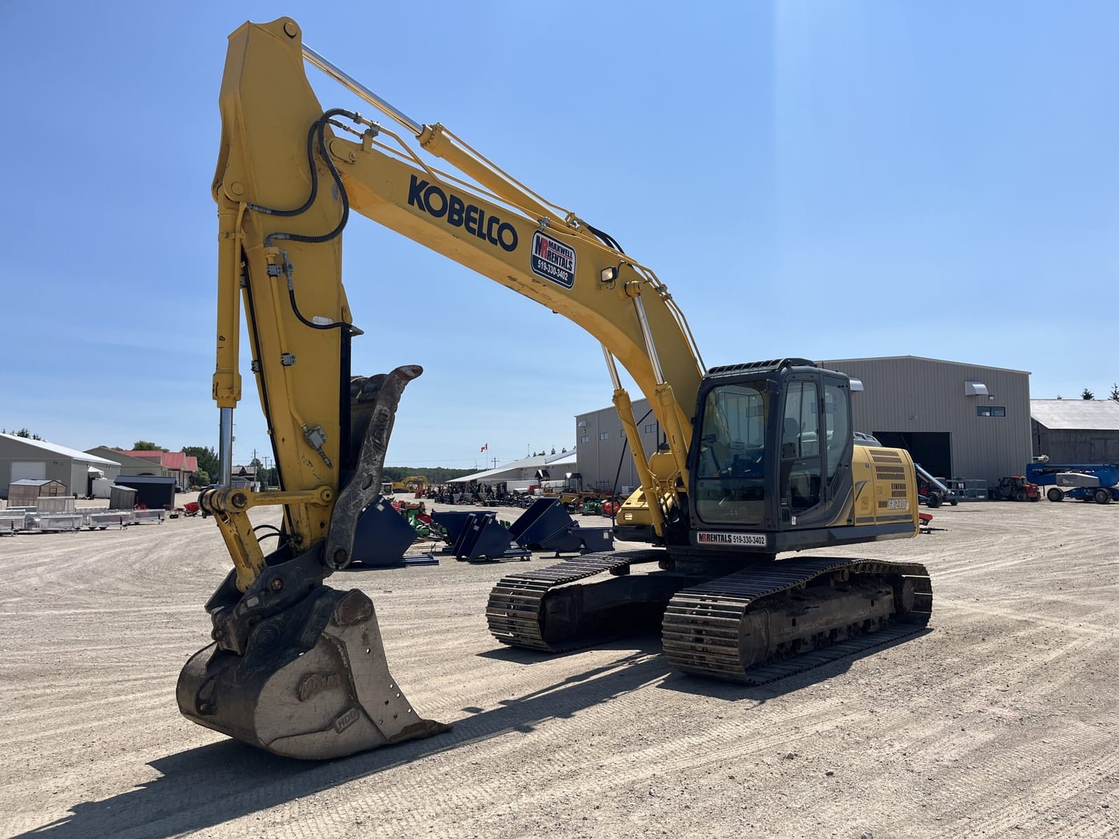 2017 Kobelco SK210LC-9 Excavator