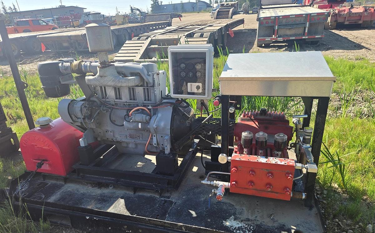 2004 Hydroplex 15,000 PSI Pressure Test Pump Package