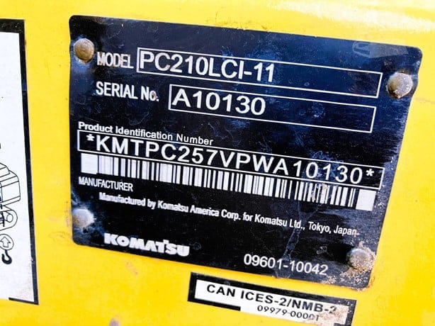 2023 KOMATSU PC210 LCI-11