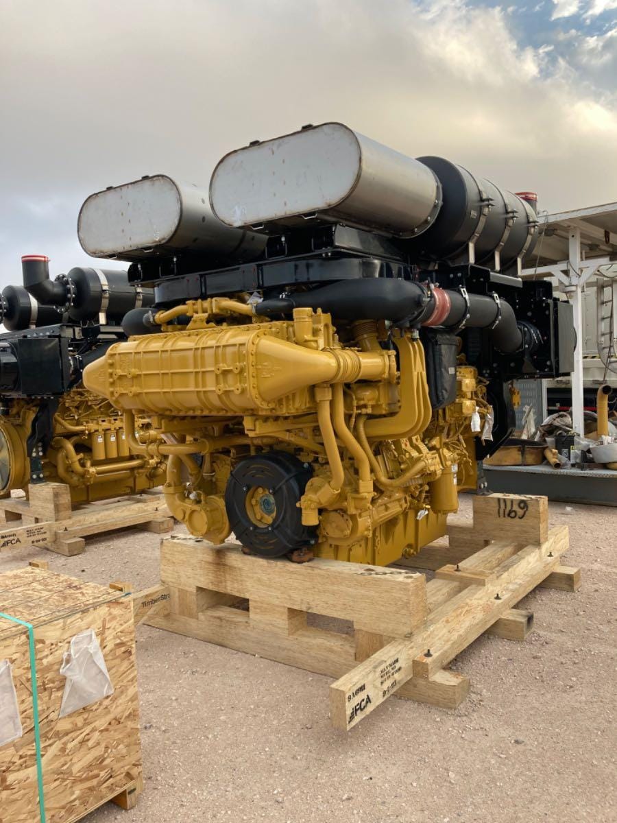 2023 CAT 3512E DYNAMIC GAS BLEND