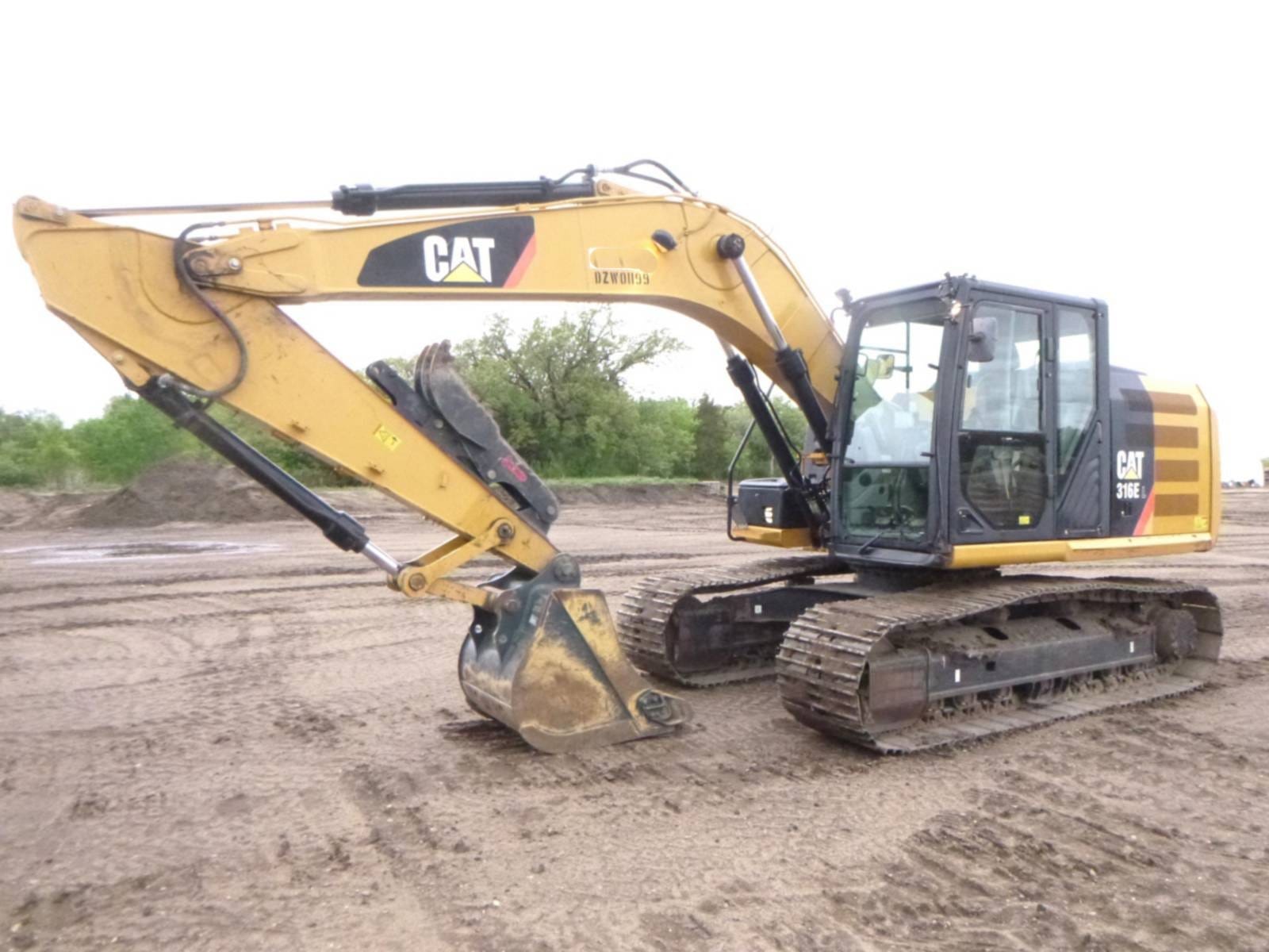 2014 CAT 316E