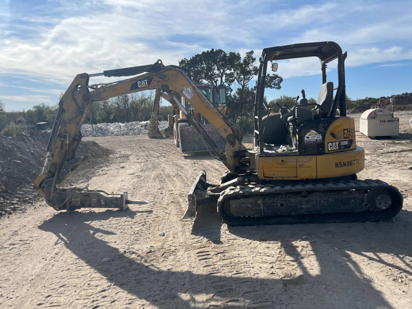 2018 CAT 305E2CR